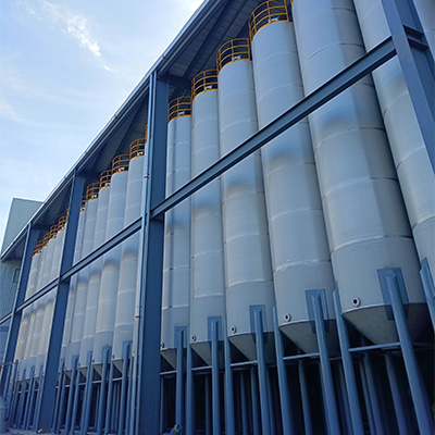Niasi Dış Mekan Silo Çözme Çekirdek Endüstriyel Malzeme Depolama Sorun Noktaları